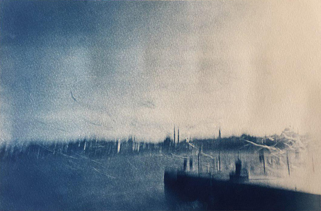 Somnium, Can Mengilibörü Cyanotype, Canson Montval, 35,3x23,45 cm, 2014